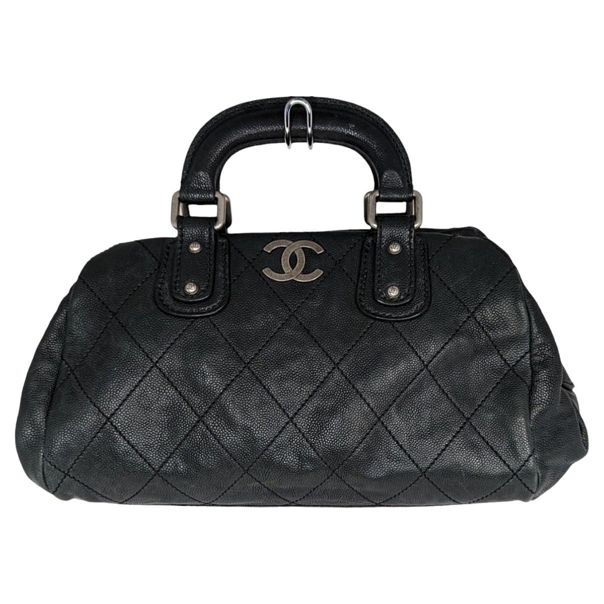 Chanel Caviar Small Outdoor Ligne Doctor Bag For Sale