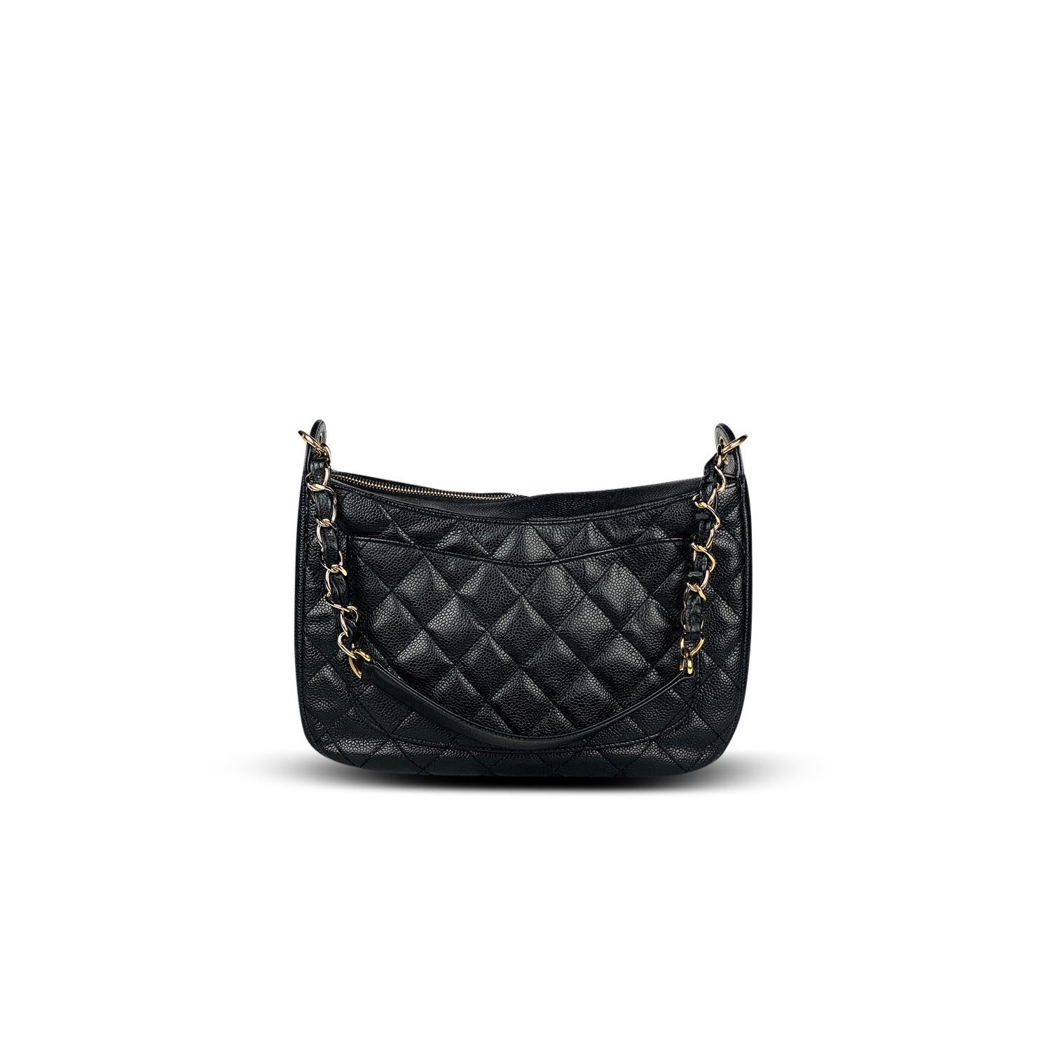 Black Chanel Caviar Timeless Shoulder Bag
