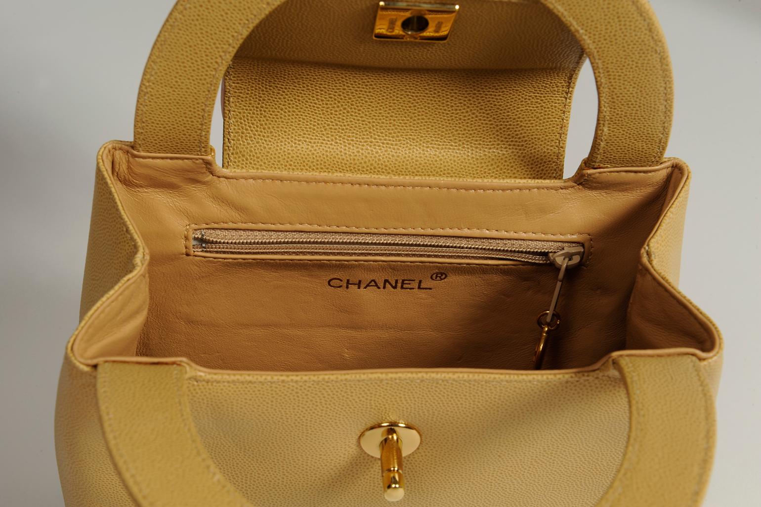 Chanel Caviar Tote Handbag 7