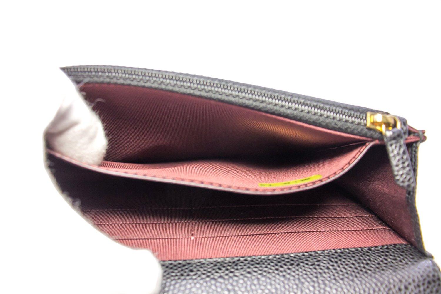 CHANEL Caviar WOC Wallet On Chain Black Shoulder Crossbody Bag 13