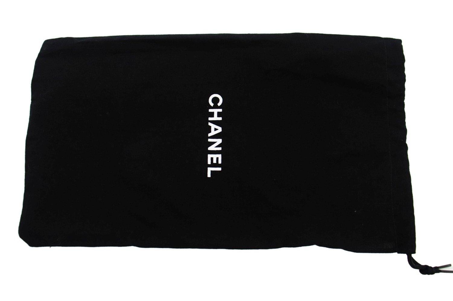 CHANEL Caviar WOC Wallet On Chain Black Shoulder Crossbody Bag 14