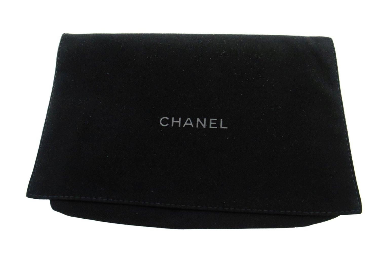 CHANEL Caviar WOC Wallet On Chain Black Shoulder Crossbody Bag 15