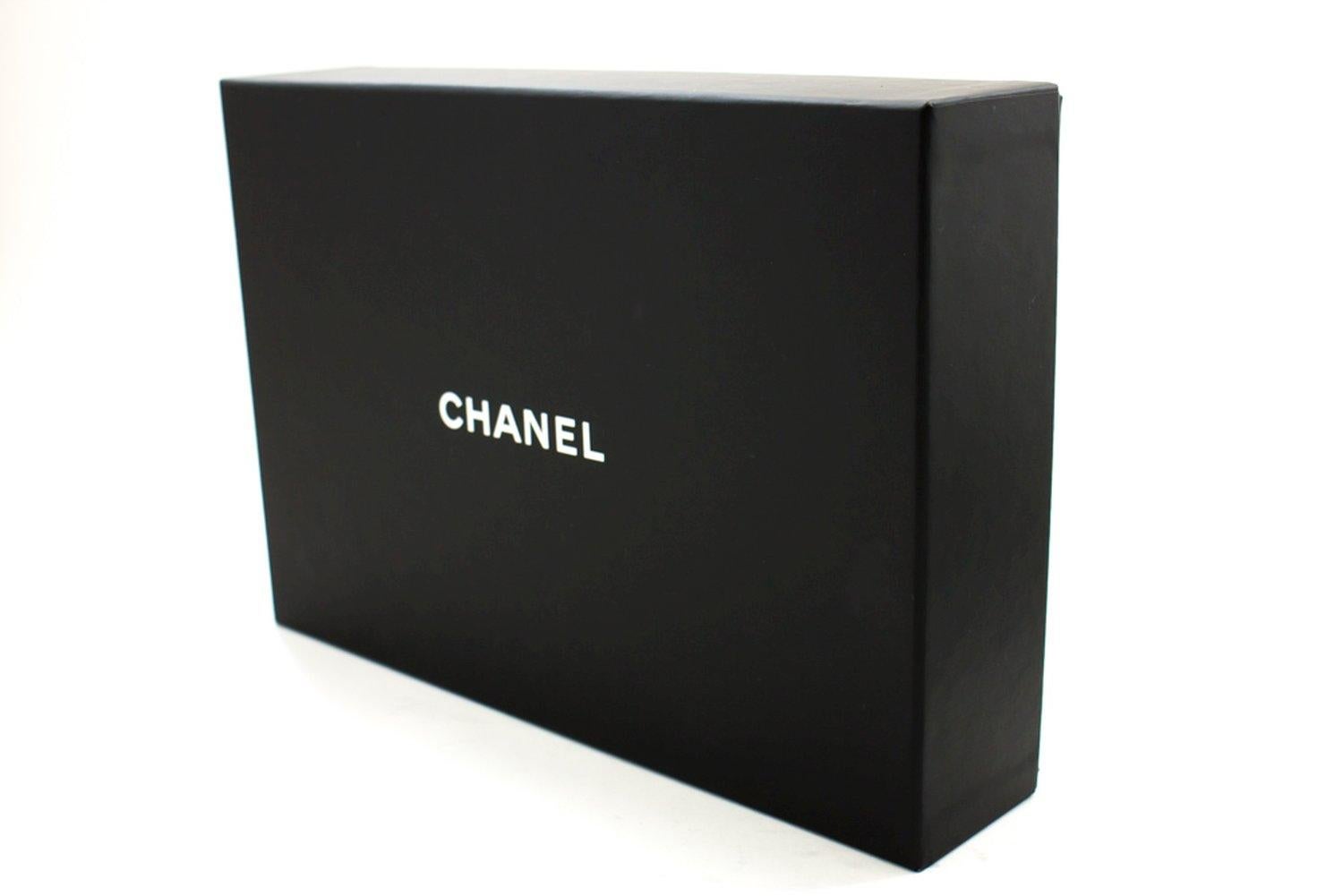 CHANEL Caviar WOC Wallet On Chain Black Shoulder Crossbody Bag 16