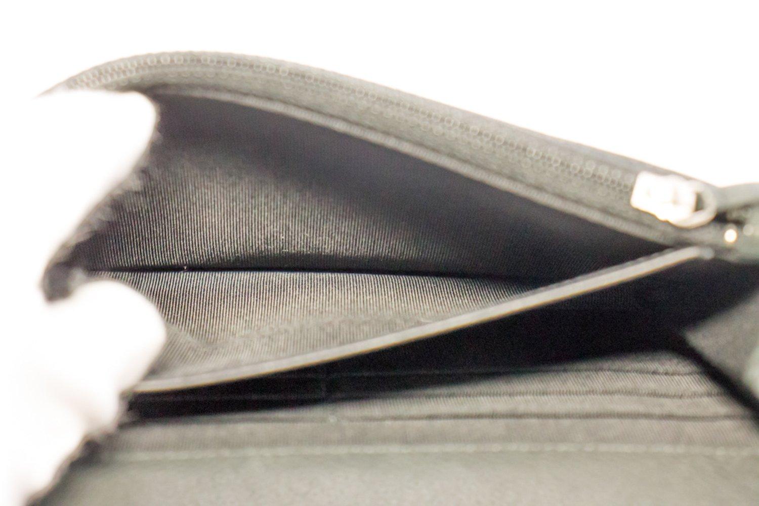 CHANEL Caviar WOC Wallet On Chain Dark Green Shoulder Bag 12