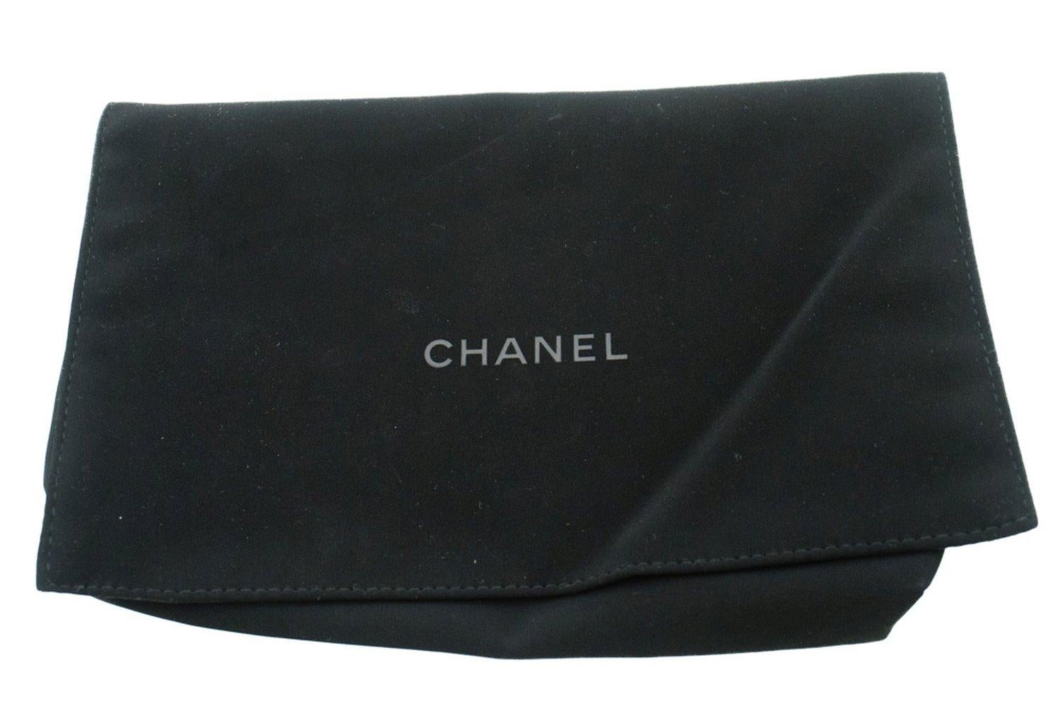CHANEL Caviar WOC Wallet On Chain Double Zip Chain Shoulder Bag 14