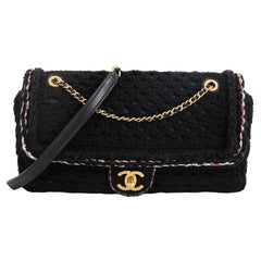 Chanel Cayo Coco Flap Bag Crochet Medium