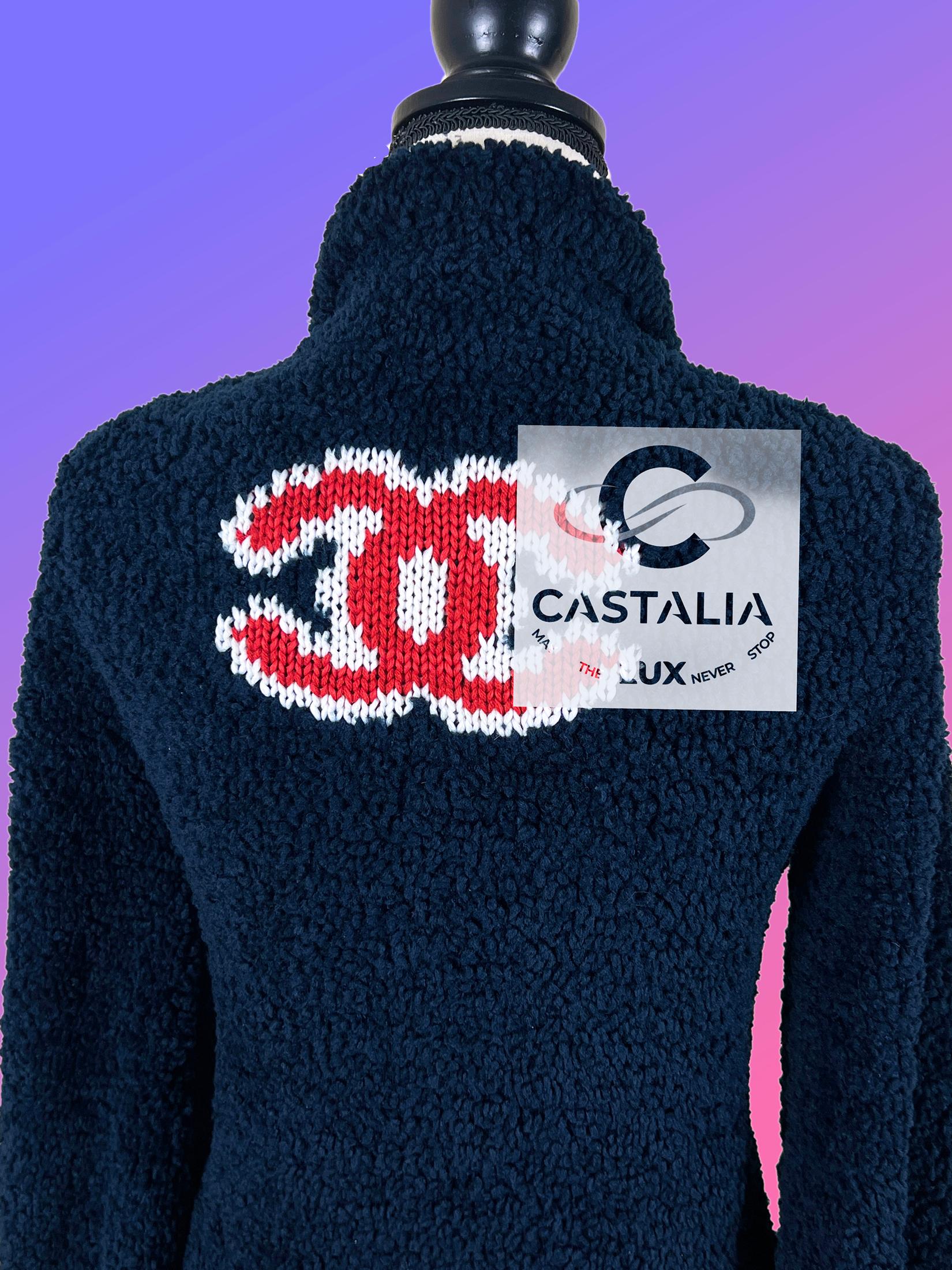 Chanel CC Apres Ski Teddy Bomber Giacca 34 FR in vendita 5