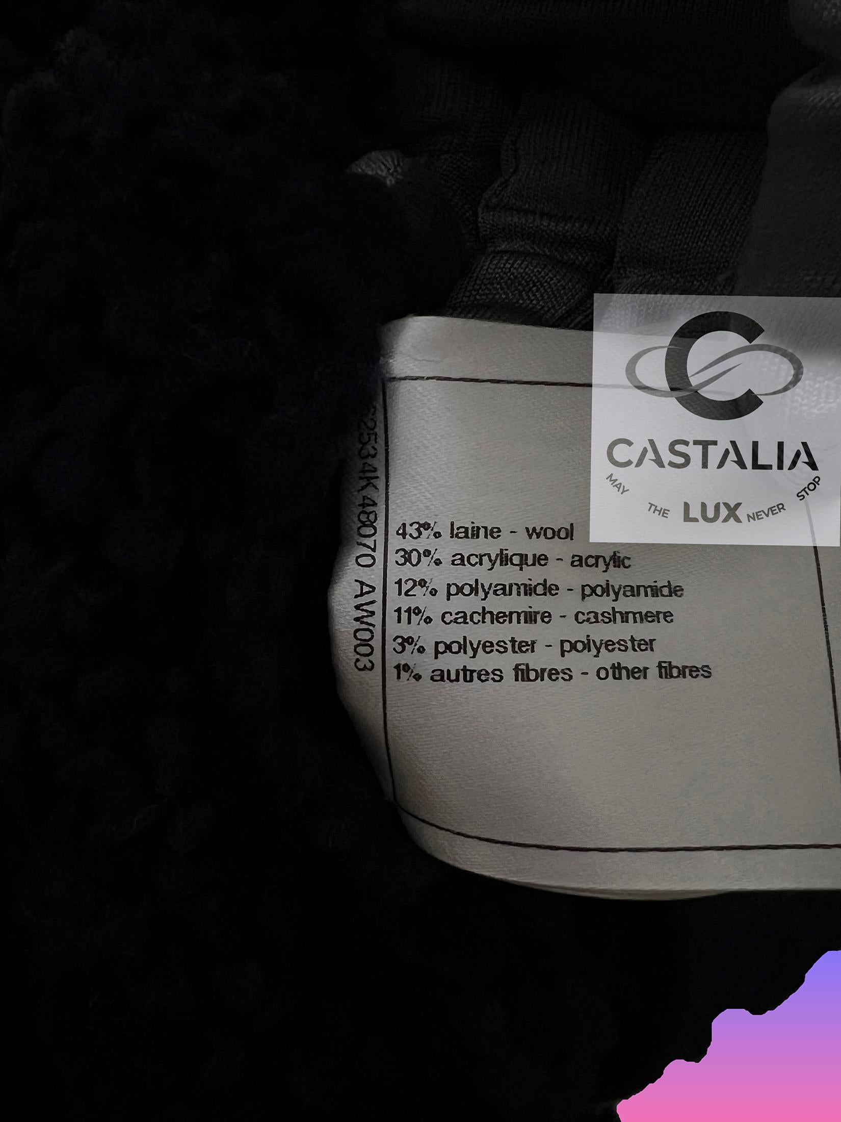 Chanel CC Apres Ski Teddy Bomber Giacca 34 FR in vendita 13