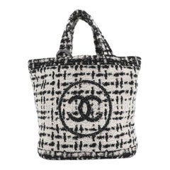 Chanel CC Beach Tote Terry Cloth Large 