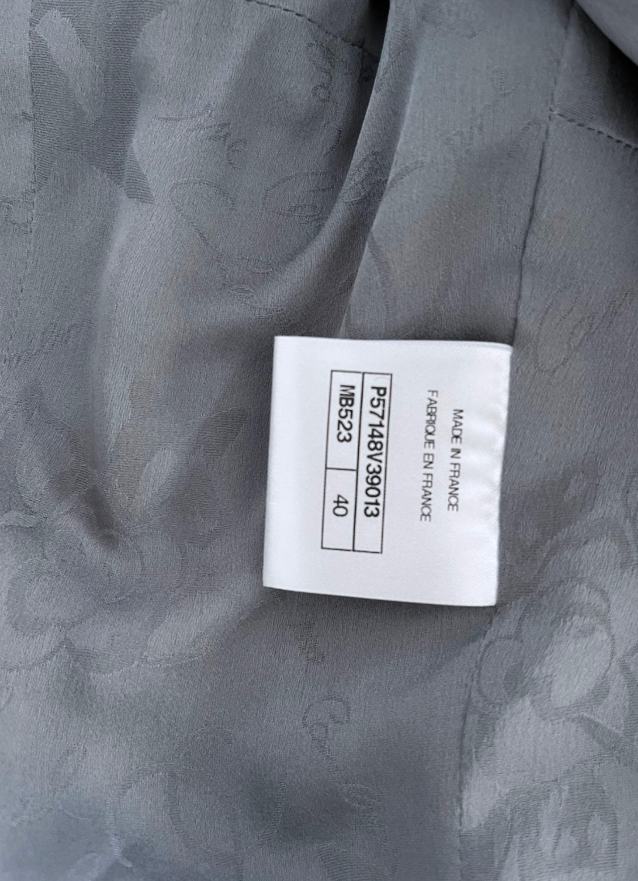 Chanel New CC Belted Lesage Tweed Jacket 5
