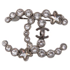 Chanel CC Broche Comete noire