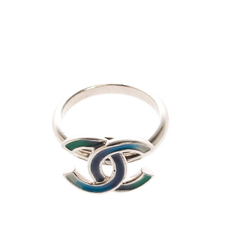 chanel ring cc