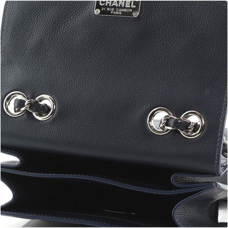 Chanel CC Box Flap Tasche gesteppt Kaviar Mini 2