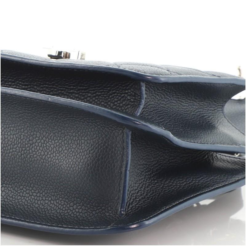 Chanel CC Box Flap Tasche gesteppt Kaviar Mini 3