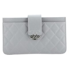 Chanel CC Box Pouch Quilted Caviar Small