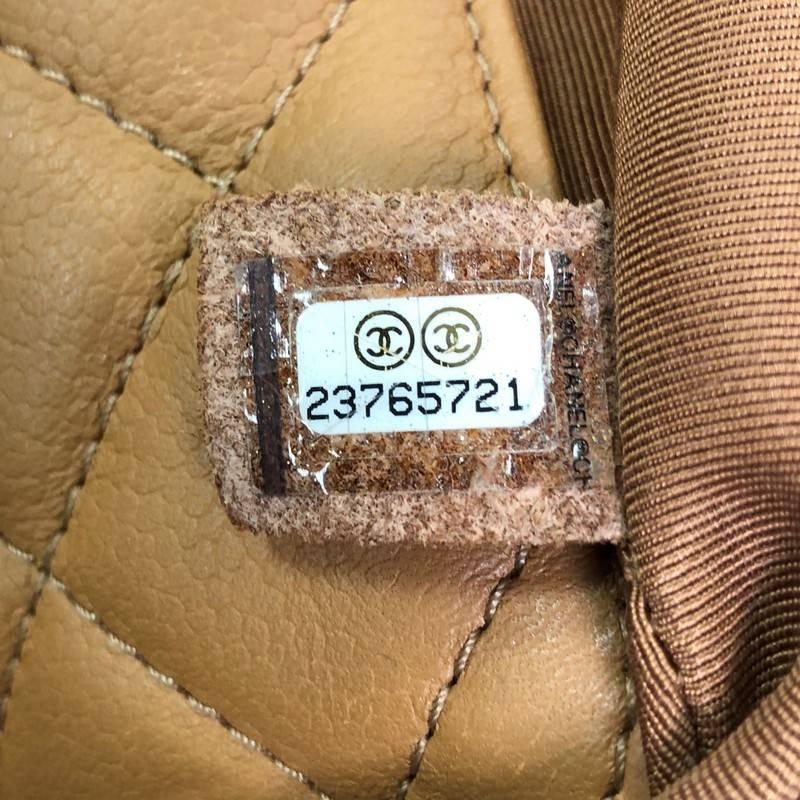 Chanel CC Box Shopping Tote Quilted Caviar Small  1