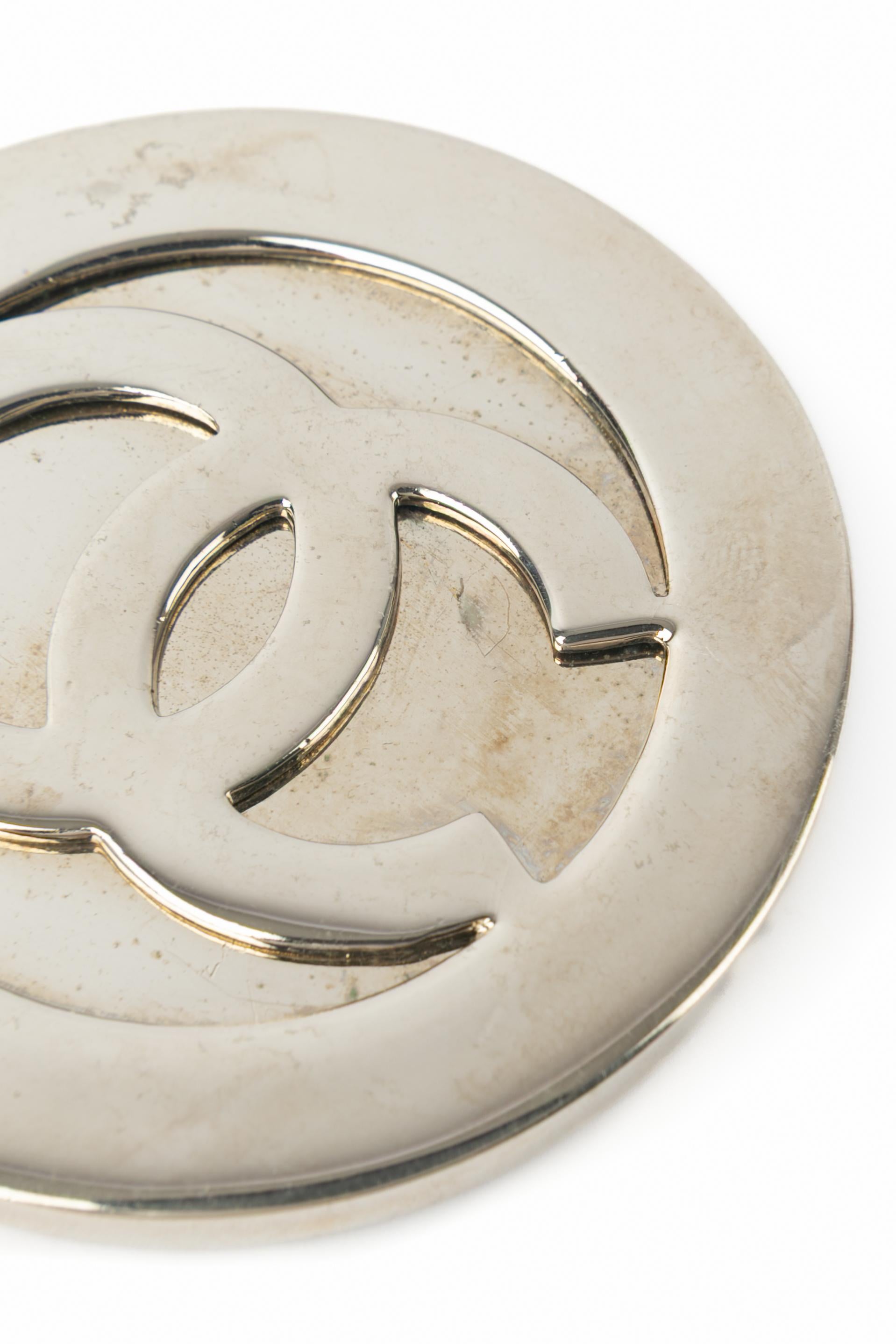 Broche Chanel cc 1990 Unisexe en vente