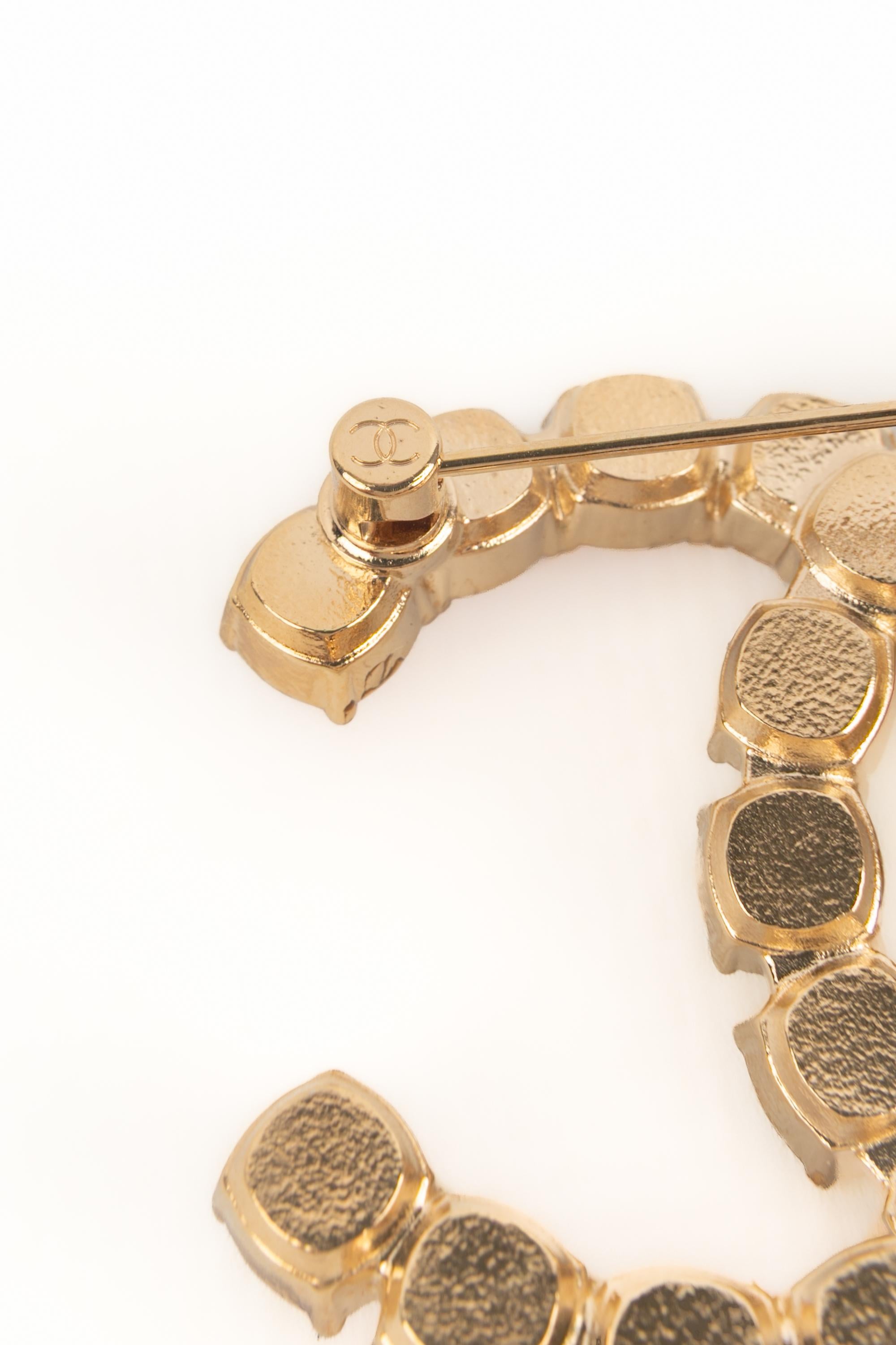 Chanel cc brooch 2024 For Sale 4