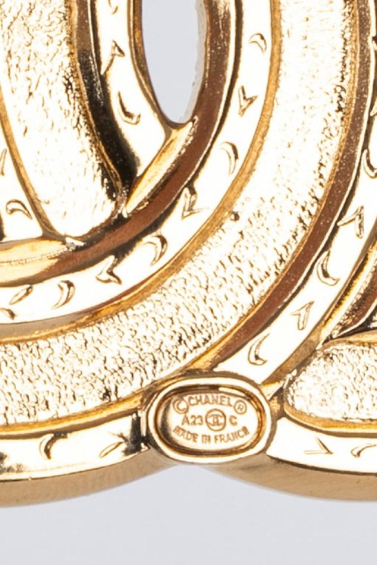 Chanel CC Brooch Ornamented with Rhinestones, 2023 2