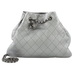 Chanel CC Bucket Bag Quilted Calfskin Medium Chanel CC Bucket Bag Quilted Calfskin Medium