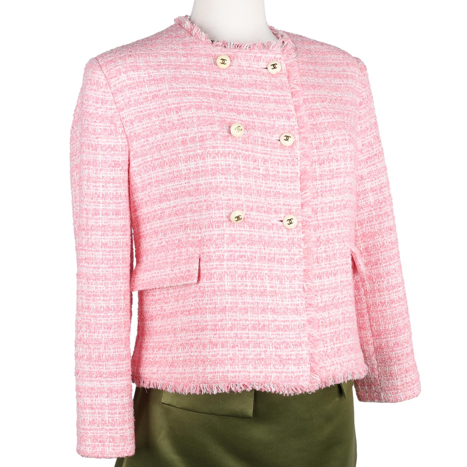 Chaqueta CHANEL CC Button en venta 2