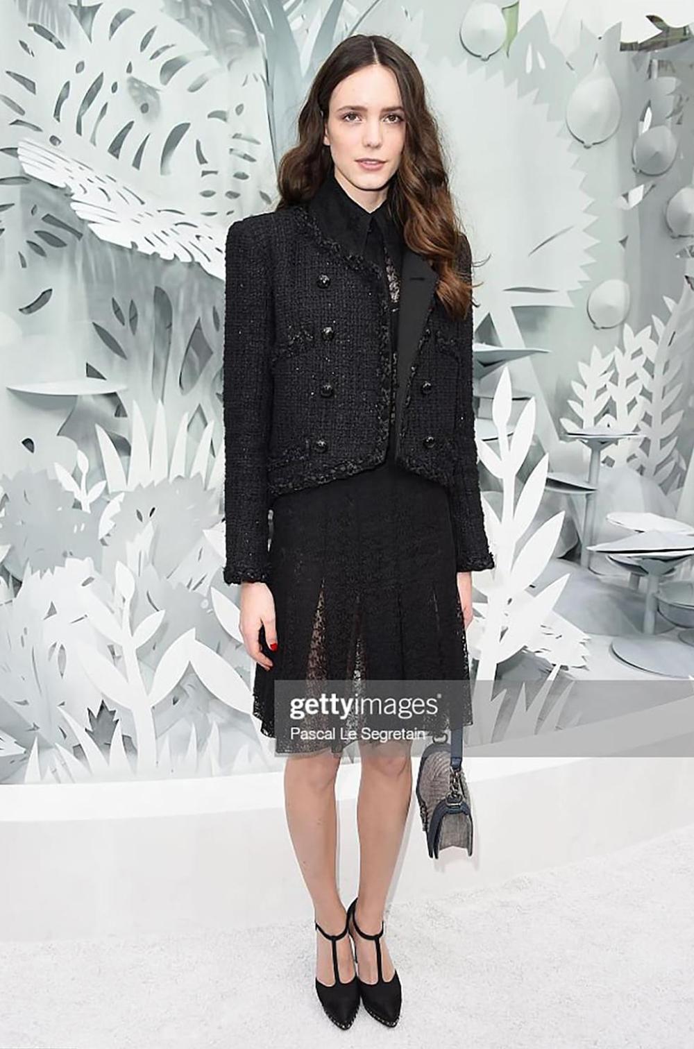 Chanel - Veste en tweed noir Lesage à boutons CC  Unisexe en vente
