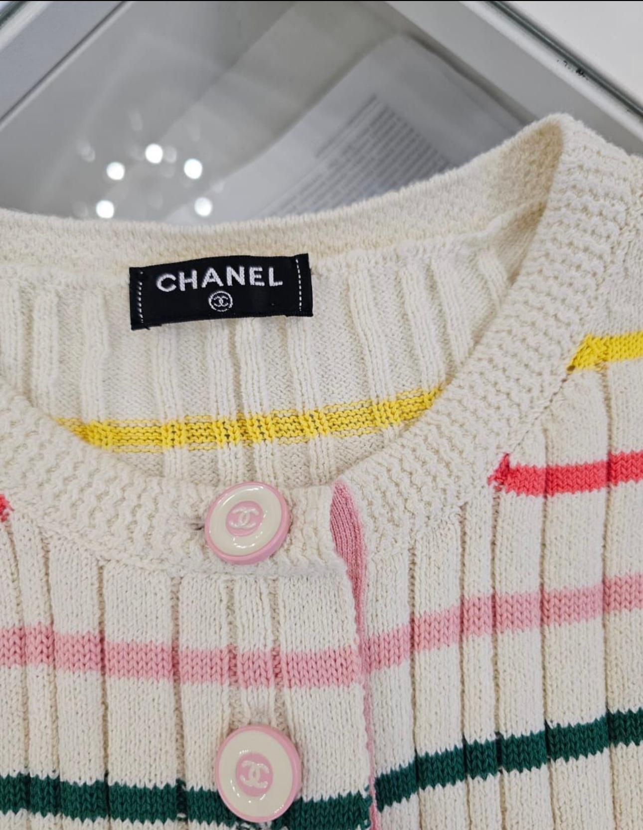 Chanel CC Buttons Charming Summer Dress 2