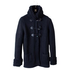 Chanel CC Buttons Heavyweight Cashmere Cardi Coat