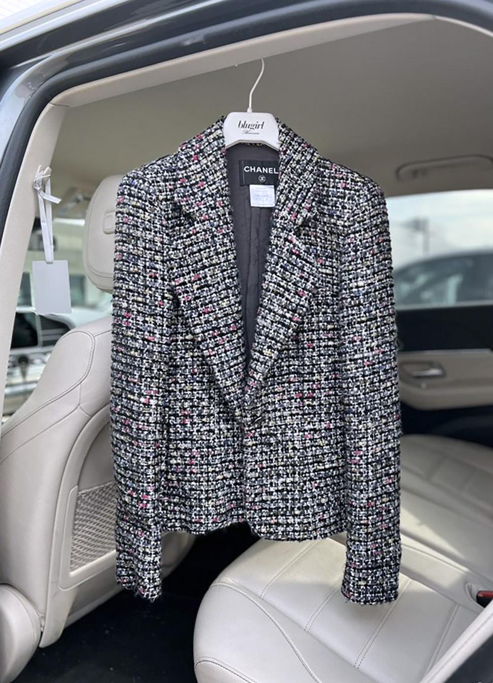 Chanel CC Buttons Lesage Tweed Jacket 38 FR 2