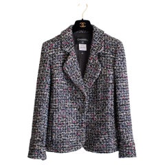 Chanel CC Buttons Lesage Tweed Jacket 38 FR