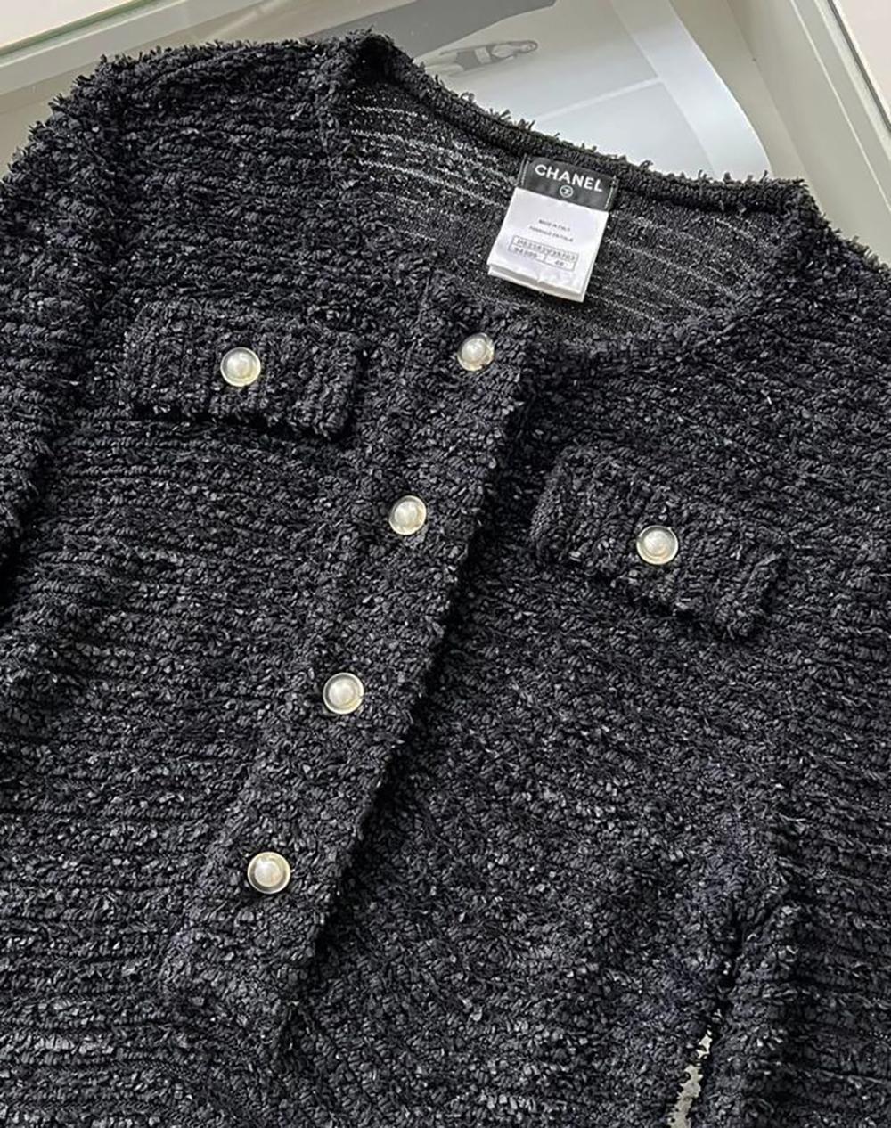 Chanel CC Buttons Lesage Tweed Jumper In New Condition In Dubai, AE