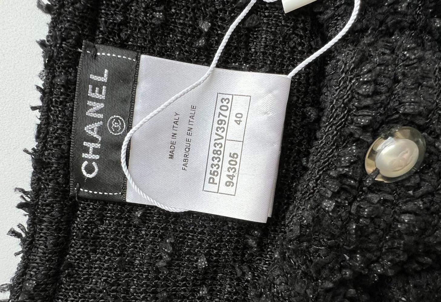 Chanel CC Buttons Lesage Tweed Jumper 1