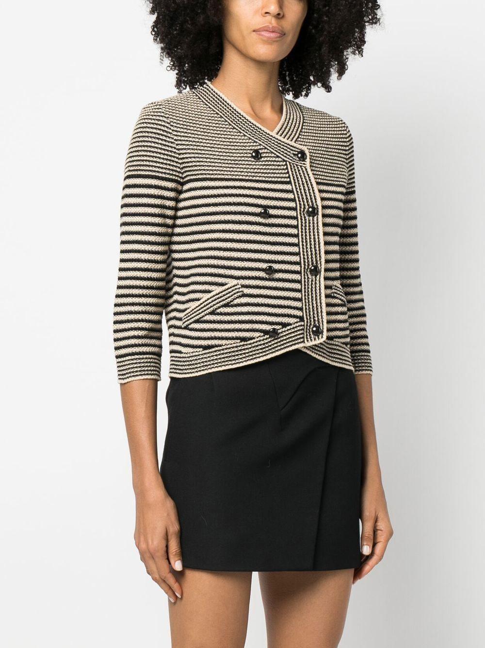 Chanel CC Buttons Maritime Knit Jacket 1