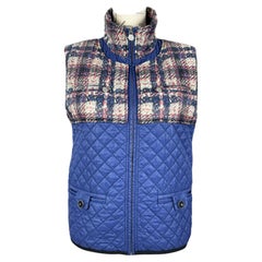 Chanel CC Buttons Quilted Puffer Vest