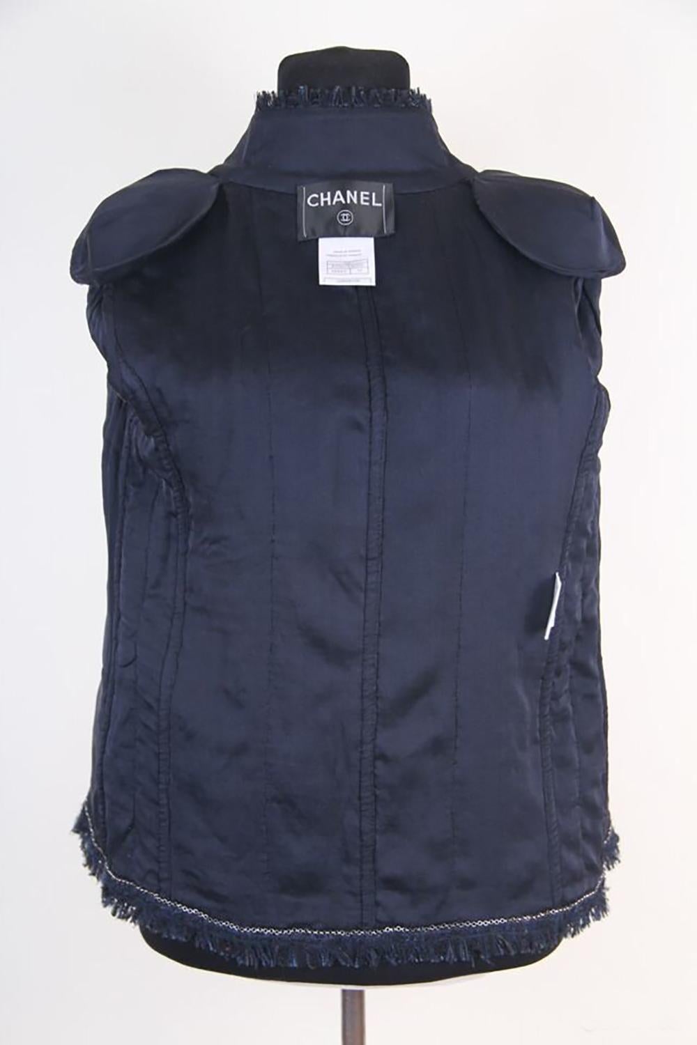 Chanel CC Buttons Timeless Tweed Jacket 1
