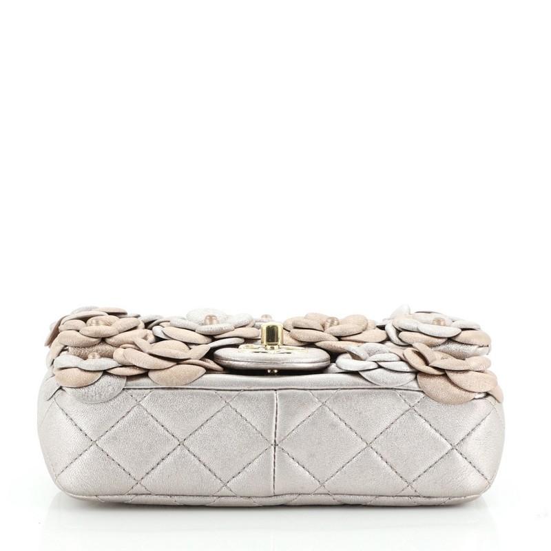 chanel camellia flap bag