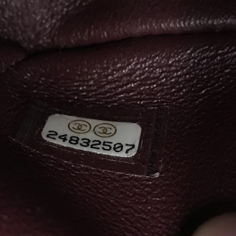 Chanel CC Camellia Flap Bag Lambskin with Patent Mini 2