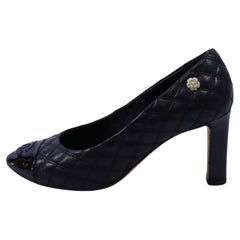 Chanel CC Cap Toe Pumps EU 36