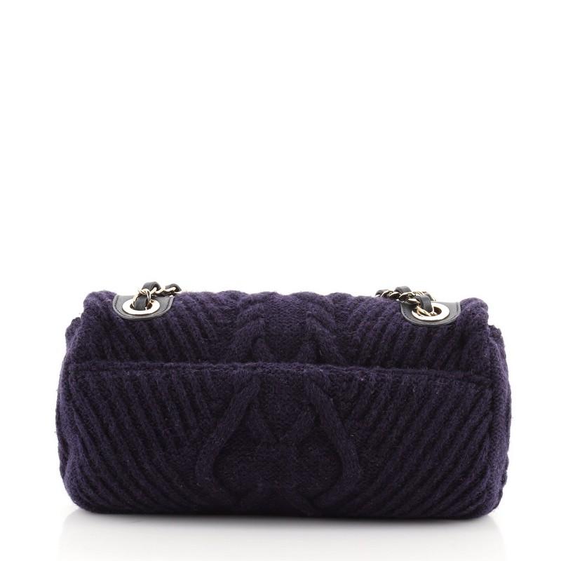 cable knit wallet