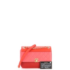 Chanel CC Chain Flap Bag Calfskin with Quilted Detail Small