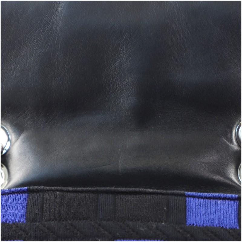 Chanel CC Chain Flap Bag Colorblock Jersey Medium 2