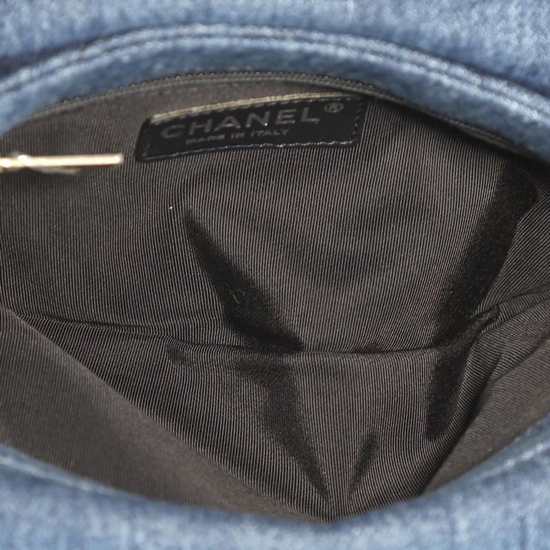 Chanel CC Chain Flap Bag Fringe Denim Medium 1