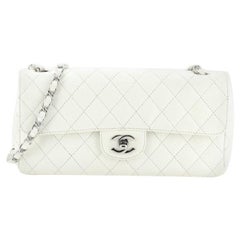 Chanel CC Chain Flap Bag Quilted Caviar East West