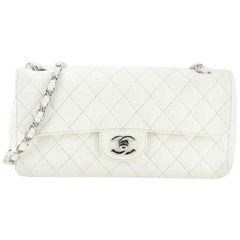 Chanel CC Chain Flap Bag Quilted Caviar East West