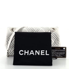 Chanel CC Chain Flap Bag Woven Lambskin Medium