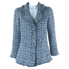 Chanel CC Chain Link Buttons Tweed Jacket