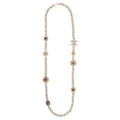 Vintage Chanel CC chain necklace