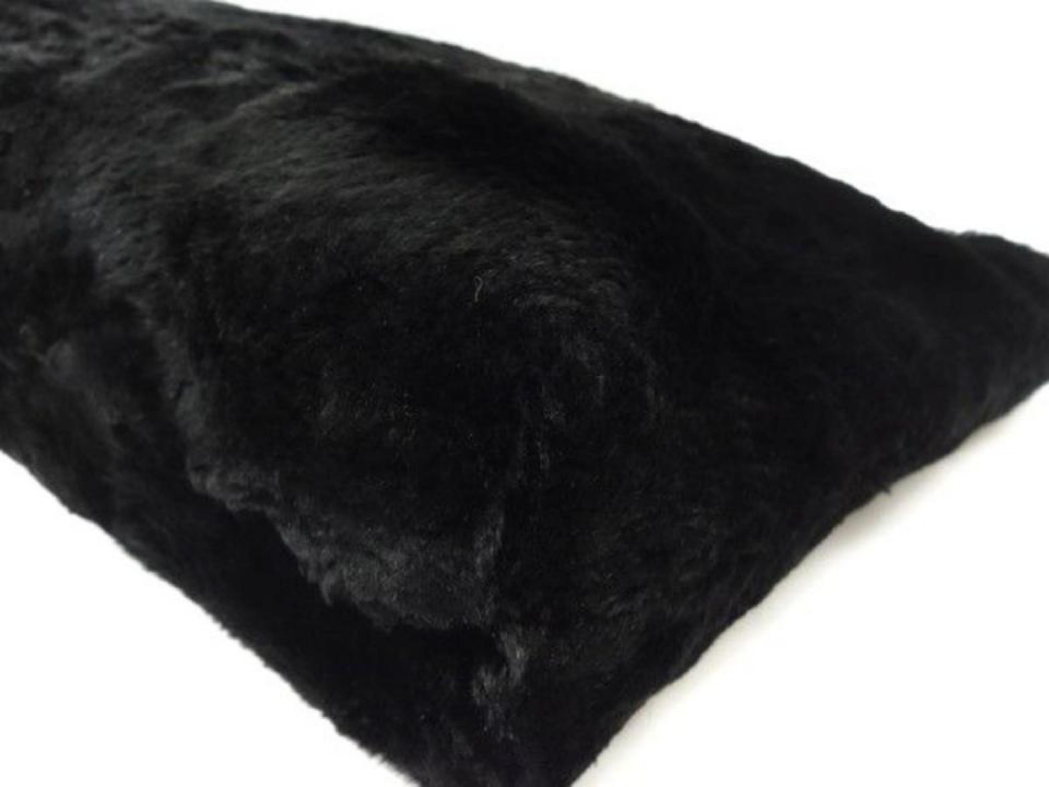 Chanel Cc Chain Tote 227177 Black Rabbit Fur Shoulder Bag For Sale 5