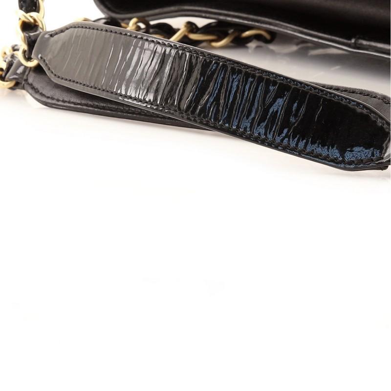 Chanel CC Chain Tote Perforated Patent Medium 2