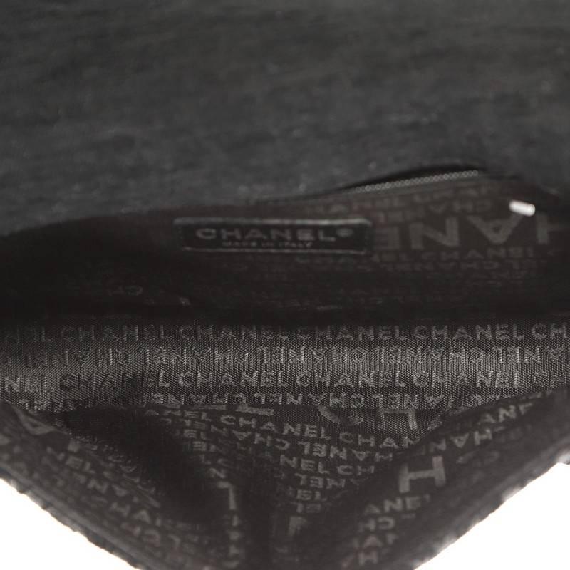Chanel CC Chain Zip Flap Bag Tweed Small 1